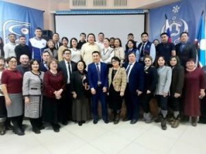 В рамках Публичного отчета Транспортного техникума АО «АК «ЖДЯ» выразила благодарность коллективу и сотрудникам учебного заведения