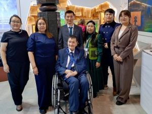 Экспозицию Якутии на международной выставке «Россия» посетили члены семей Героев России