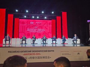 В рамках форума «Амурэкспо» делегация АО «АК «ЖДЯ» встретилась с делегацией округа Большой Хинган (КНР)