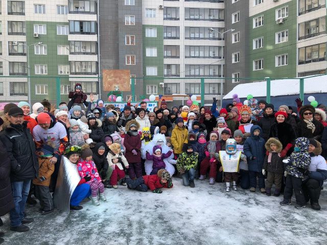 Год добрососедства: Праздник весны в 203 микрорайоне Якутска