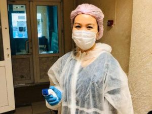 Главврач столичной поликлиники №1 Алевтина Эверстова  о проводимых противоэпидемических мероприятиях