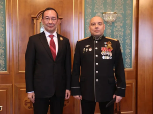 Глава Якутии Айсен Николаев встретился с Героем России Дмитрием Куценко