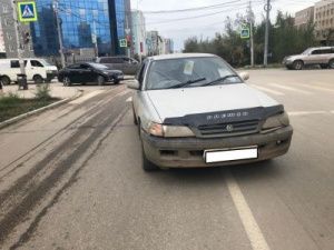 В Якутске водитель сбил пенсионерку на пешеходном переходе