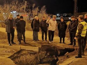 Автостраду 50 лет Октября закроют из-за обвала дорожного полотна