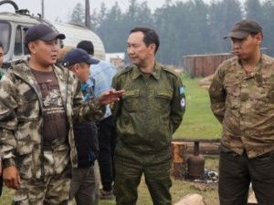 Айсен Николаев: «За неделю мы снизили количество крупных пожаров более чем на 100»