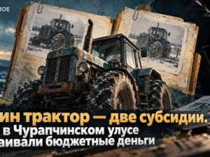 Один трактор — две субсидии. Как в Чурапчинском улусе осваивали бюджетные деньги