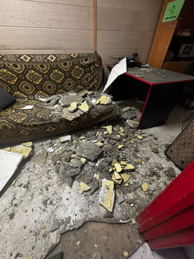 В Айти-центре Батагая обрушился потолок