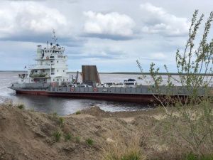 Стал известен примерный срок закрытия паромной переправы «Якутск-Нижний Бестях»