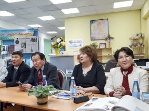 Якутские писатели в Мирном