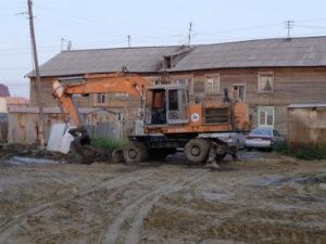 Городские власти благоустроили часть территорий 17 квартала Якутска