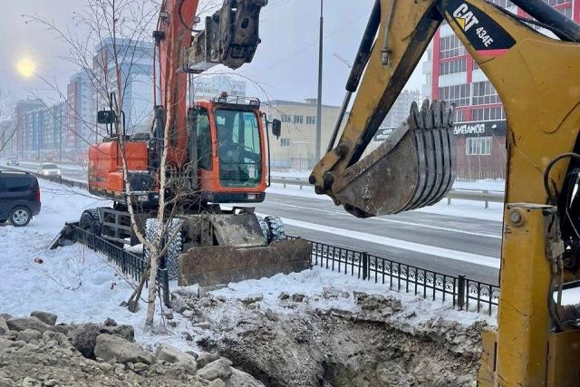 В Якутске на улице Жорницкого газовики проведут работы по врезке нового газопровода