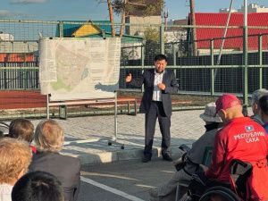 Евгений Григорьев обсудил с жителями Сайсарского округа ход реализации мастер-плана Якутска