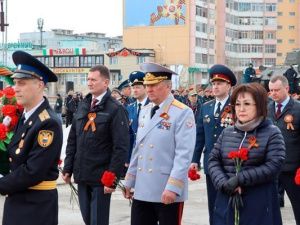 Личный состав УФСИН принял участие в торжественных мероприятиях, посвященных 77-й годовщине Победы в Великой Отечественной войне