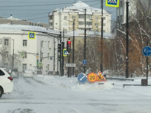 В Якутске выпала месячная норма снега — но не аномальная 