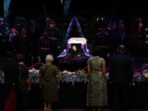 В Якутске завершилась церемония прощания с первым Президентом Якутии Михаилом Николаевым