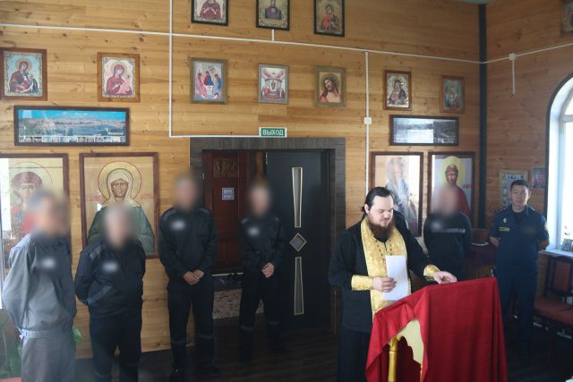 В учреждениях УФСИН для осужденных проводятся богослужения в честь дня памяти преподобного Пимена Угрешского