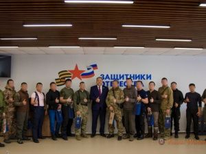 Альберт Семенов поздравил участников СВО с Днём защитника Отечества