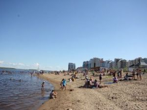 Городской пляж на 202 микрорайоне официально открыт