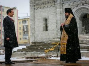 В День Победы в Якутске освятили купол храма-памятника воинам, погибшим в годы войны