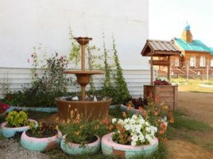 В исправительной колонии №1 в Якутии установили фонтан