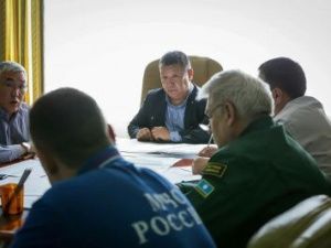 Дмитрий Садовников провёл заседание оперштаба по ситуации с лесными пожарами