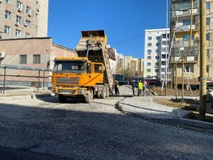 В Якутске продолжают капитальный ремонт ул. Белинского на участке от ул. Октябрьская до ул. Петровского