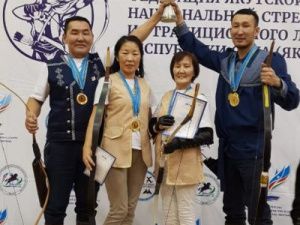 Сборная Чурапчинского улуса стала победителем состязаний по стрельбе из традиционного лука