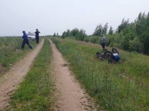 В ДТП погиб 70-летний мотоциклист