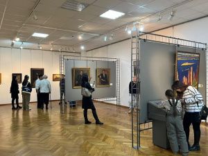 Россия объединяет: в Национальном художественном музее прошла акция «Ночь искусств»