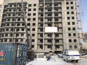 В городе Якутске устанавливаются обстоятельства гибели рабочего, занятого на строительстве жилого дома