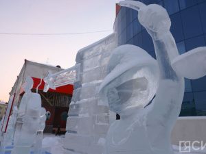 Искусство из снега и льда: зимние скульпторы соревнуются в Якутске за звание лучшего