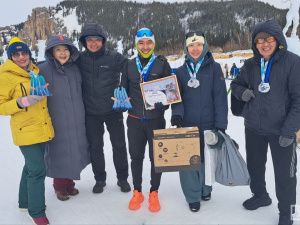 В Якутии прошёл первый республиканский ледовый забег «Ленские столбы»