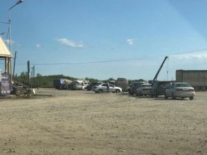 На паромной переправе Якутск-Нижний Бестях очередь проходит спокойно