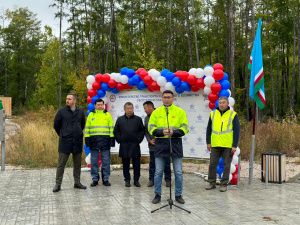 Новая дорога связала город Якутск с Хангаласским районом