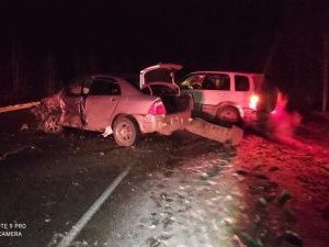 В Мегино-Кангаласском районе столкнулись три автомашины
