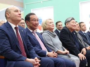 В Мирном открыли новый пристрой к школе № 1