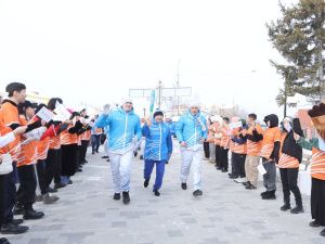 Жители Сунтарского района Якутии встретили огонь игр «Дети Азии»