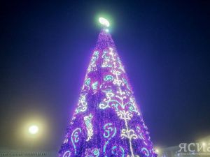Новую елку установят на площади Орджоникидзе в Якутске