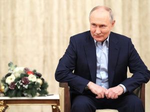 Семья Героя России Дмитрия Егорова встретилась с Владимиром Путиным