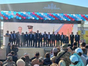 В Усть-Алданском улусе Якутии чествовали Героя России Алексея Неустроева