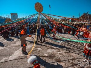 В Якутске встретили весну