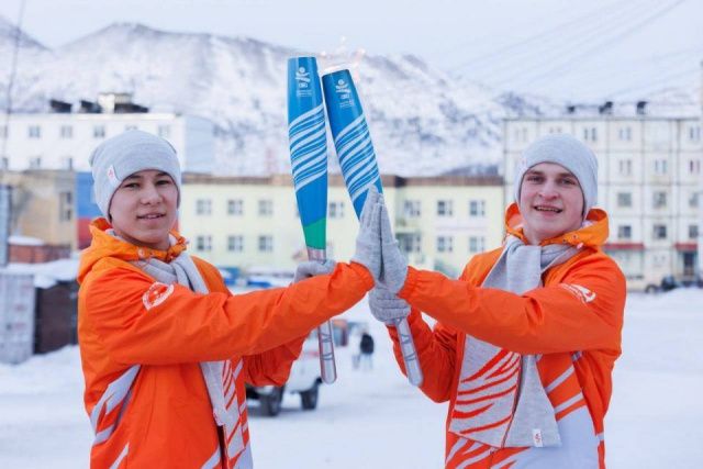 Эстафету огня VIII Игр «Дети Азии» встретил Усть-Янский район