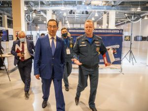 Айсен Николаев принял участие в открытии учений «Безопасная Арктика 2021»