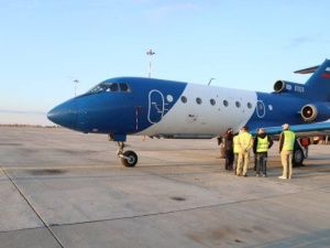 Самолет-зондировщик Росгидромета начал вызывать дожди