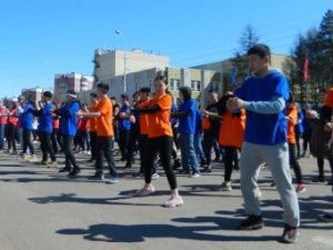 Программа утренних зарядок в городе Якутске