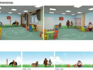 В с. Абага Амгинского улуса строится школа-сад