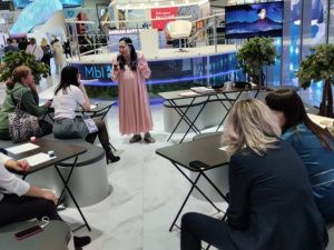 Лекцию о якутских украшениях провели на выставке-форуме «Россия»