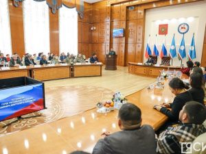 В Якутске чествовали Героя России Родимира Максимова