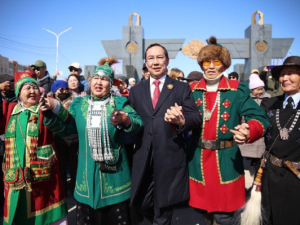 В Якутии прошел Осуохай Победы