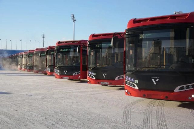 Якутск получит 30 новых автобусов по нацпроекту «Инфраструктура для жизни»